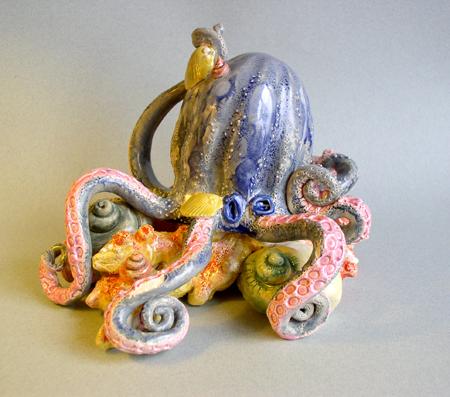 Octopus Pottery by Jungim Bostwick